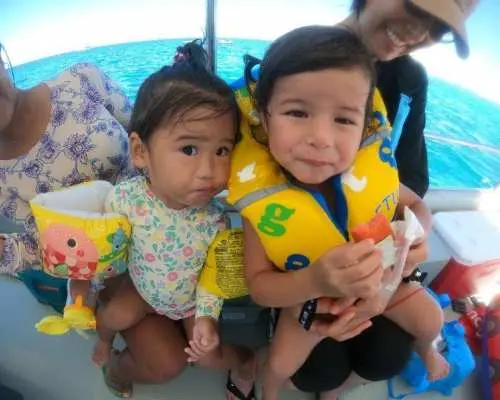 【沖縄・慶良間諸島】無人島でウミガメシュノーケリング&スキンダイビング★小さなお子様連れでも安心♪