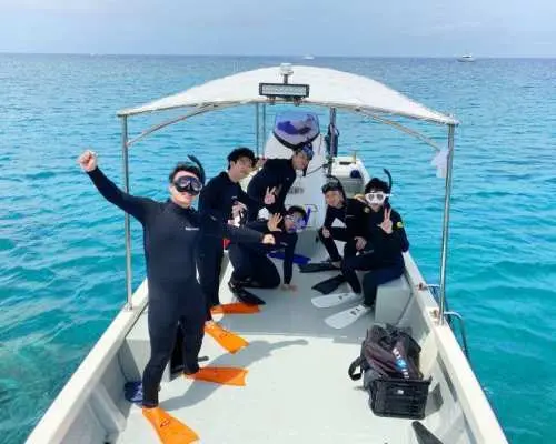 【沖縄・慶良間諸島】無人島でウミガメ体験ダイビング！シュノーケリングも楽しめる満喫ツアー★貸切ボートも可能