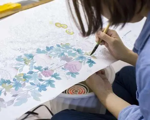 Kyoto, Japan | A Tour of Hand-Painted Kyoto Yuzen Kimono Workshops Led by Fushimi Traditional Craft Masters & Yuzen Dyeing Experience