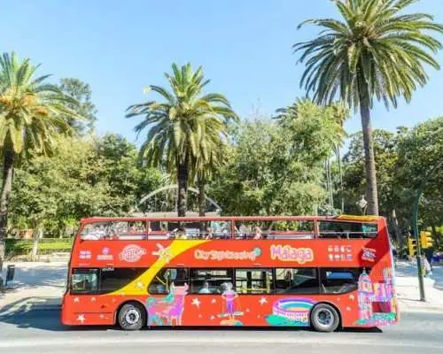 City Sightseeing hop-on hop-off bus tour of Malaga with Malaga Experience