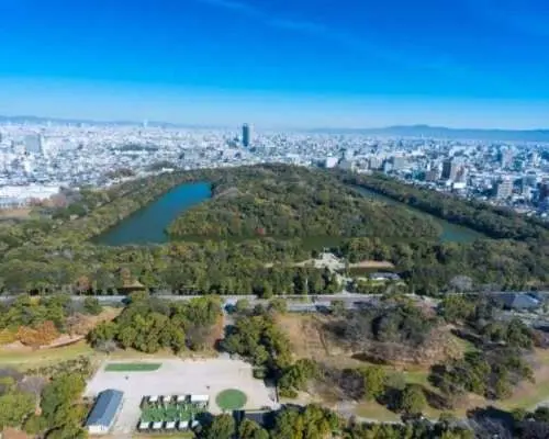 【大阪・堺】気球に乗って世界遺産の見学と世界で一つだけの手ぬぐいの絞り染め体験