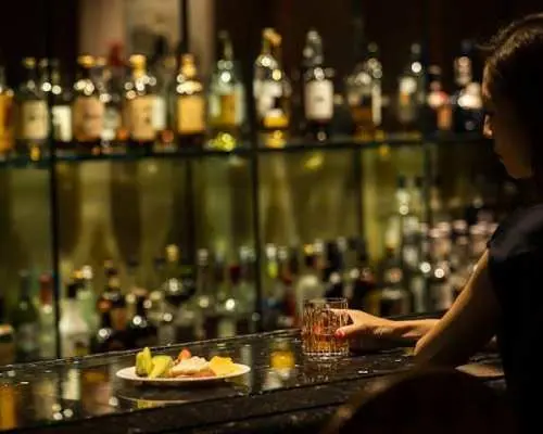 Japanese Whisky Collection Suntory Premium Selection at Captain's Bar
