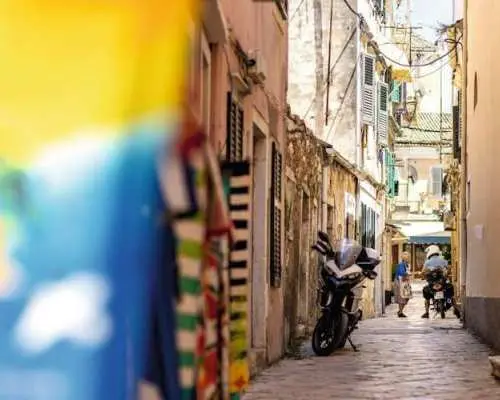 Sites & Bites: Corfu Old Town, Greek doughnuts and ouzo