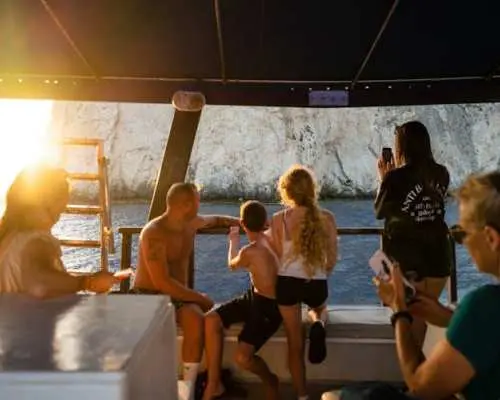 Rhodes Bay sunset sailing trip