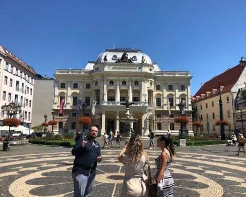 Bratislava walking tour with castle entrance ticket