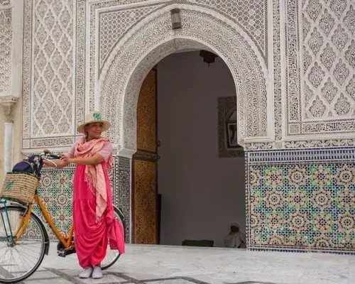 Guided cycling adventure in Marrakech