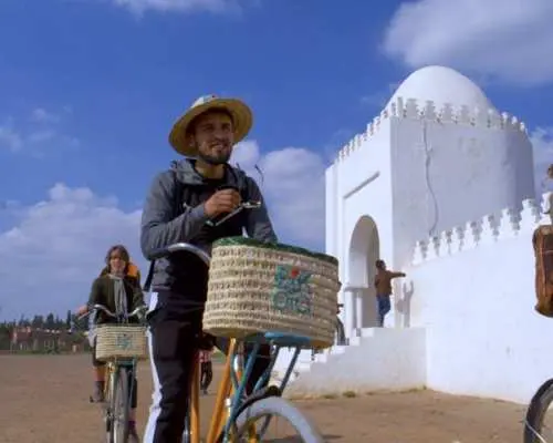 Guided cycling adventure in Marrakech
