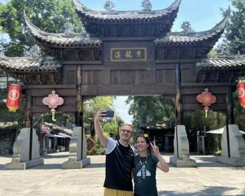 Giant Buddha and Huanglongxi Old Town private day tour from Chengdu