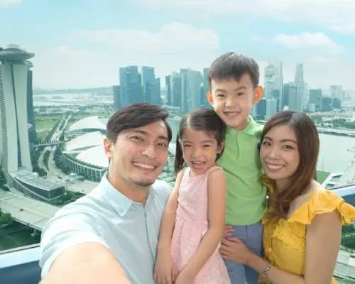 Singapore Flyer observation wheel and Time Capsule entry tickets