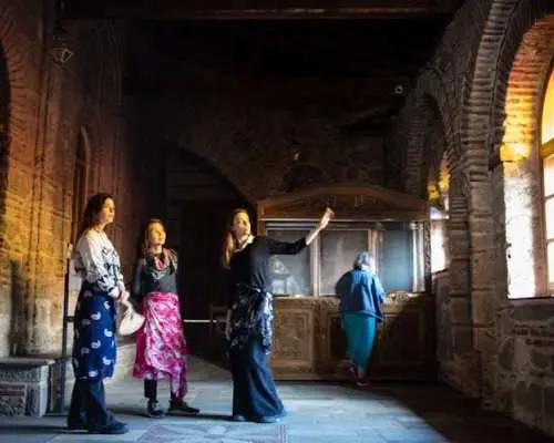 Meteora highlights and Hermit caves tour by train from Kalabaka