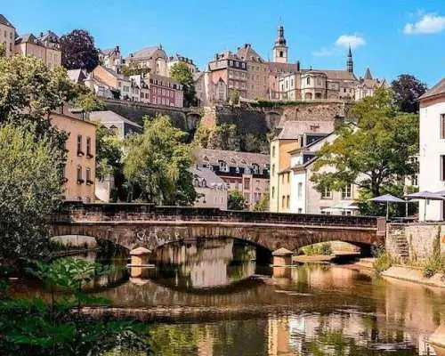 Self guided tour with interactive city game of Luxembourg City
