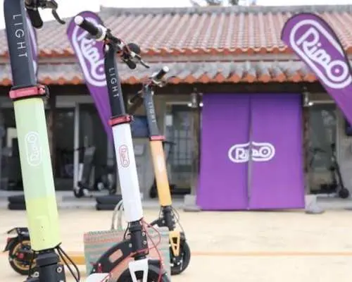 Electric scooter flexible rental options in Fuji City