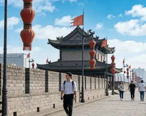 兵馬俑和成西安城牆高鐵之旅