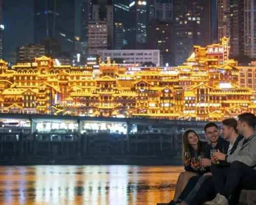 Private Chongqing night tour and hotpot feast