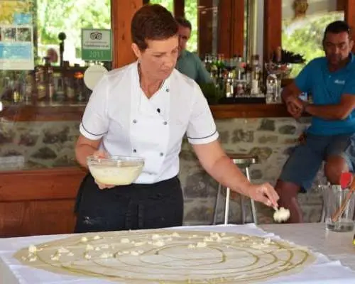 Skiathos dog shelter visit, hill walk and Greek cooking tour