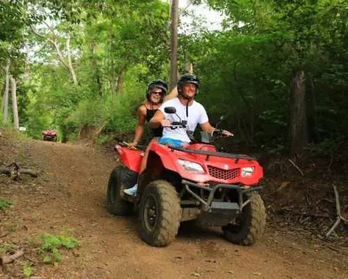 One-hour Diamonte Eco Park single quad bike tour