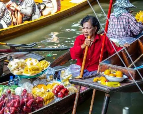Tour tham quan chợ nổi Damnoen Saduak