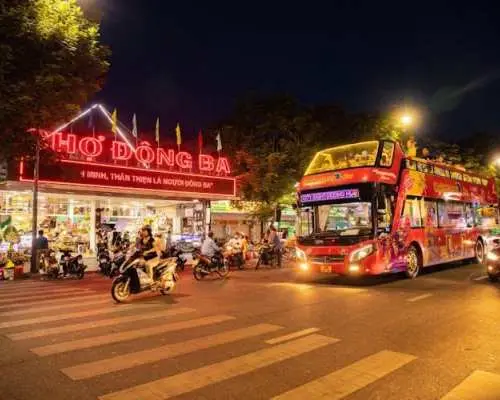 City Sightseeing hop-on hop-off bus tour of Hue