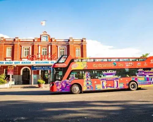 City Sightseeing hop-on hop-off bus tour of Hue