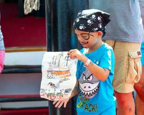 Pirates of Kos family boat trip with island swim stop and optional transfers
