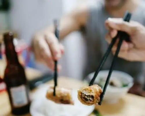 Hanoi street food guided night tour