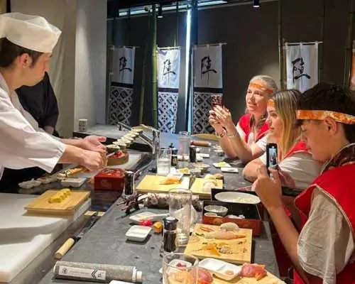 Interactive Sushi-Making Class and Samurai Experience