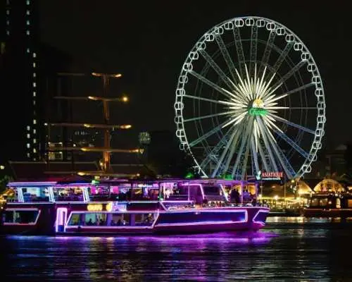 Smile riverside dinner cruise with live shows and transfers