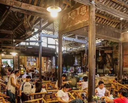 Century-old teahouse and traditional cuisine private experience