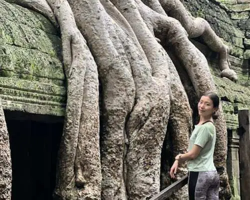 Siem Reap bike tour with visit to Angkor Wat