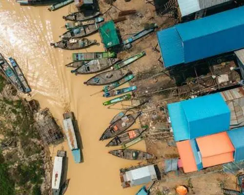 Siem Reap Tonle Sap Lake and floating village tour