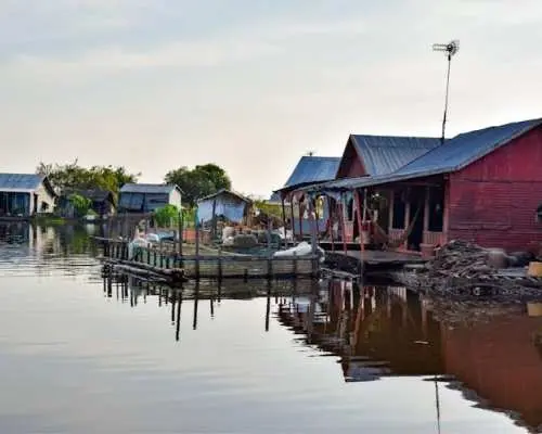 Siem Reap Tonle Sap Lake and floating village tour