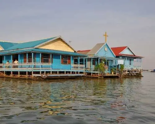 Siem Reap Tonle Sap Lake and floating village tour