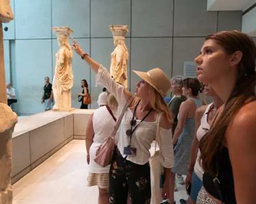 Private mythology group guided tour of Acropolis and Museum