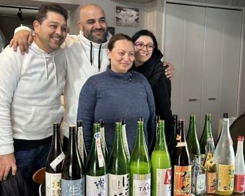 Japanese Sake Tasting with Expert Sommelier in Tsukiji