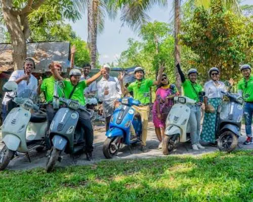 Siem Reap countryside adventure tour by Vespa