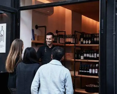 Greek white wine tasting beneath the Acropolis