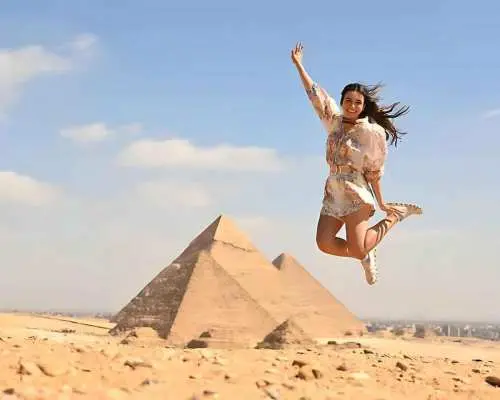From Sharm to Cairo : Giza Pyramids & Grand Museum Day Tour｜Egypt