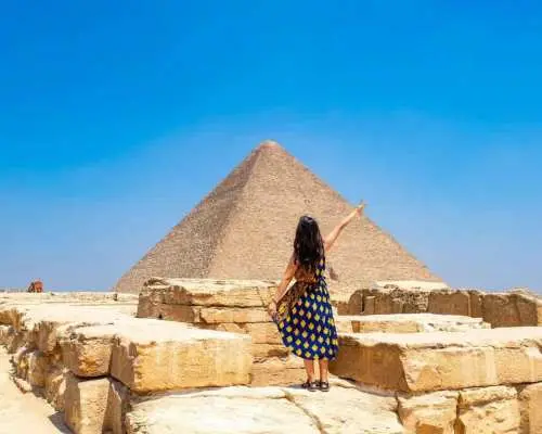 From Sharm to Cairo : Giza Pyramids & Grand Museum Day Tour｜Egypt