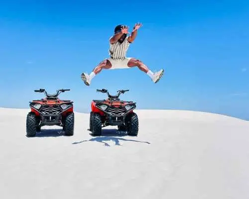 เคปทาวน์: ทริปขับรถ ATV บนเนินทรายแอตแลนติส โดย MELKBOS 4X4 | แอฟริกาใต้