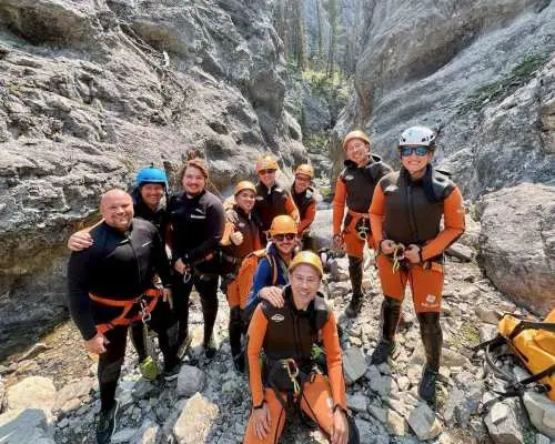 Banff: Ghost Canyon Tour with Slides, Rappels, & Jumps｜Canada