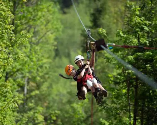 Mont-Catherine: Ziplines & Hike near Mont-Tremblant｜Canada