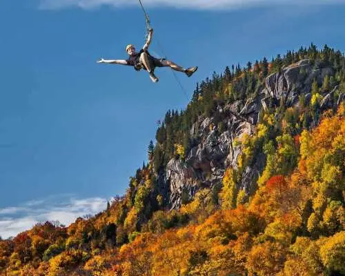 Mont-Catherine: Ziplines & Hike near Mont-Tremblant｜Canada