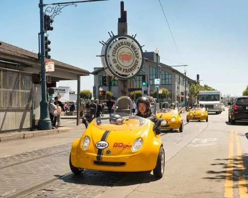 San Francisco: 3-Hour Early Bird GoCar Tour｜United States