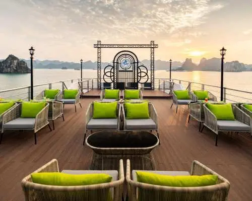 Amethyst Luxury Day Cruise | Explore Ha Long Bay with Kayaking & Luon Cave |  Optional Round-trip Transfer from Hanoi)