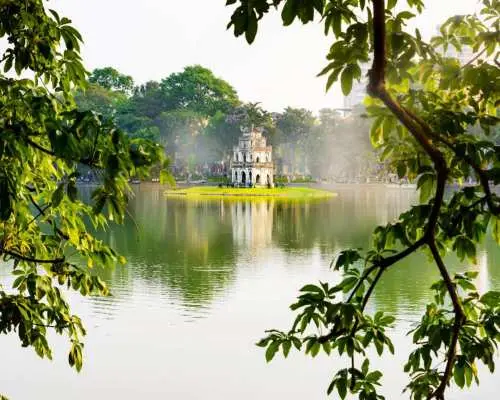 【15% OFF】Hanoi | E-Scooter Half-day Tour with Train Street, Street Food, & Famous Landmarks | Departure from Hanoi
