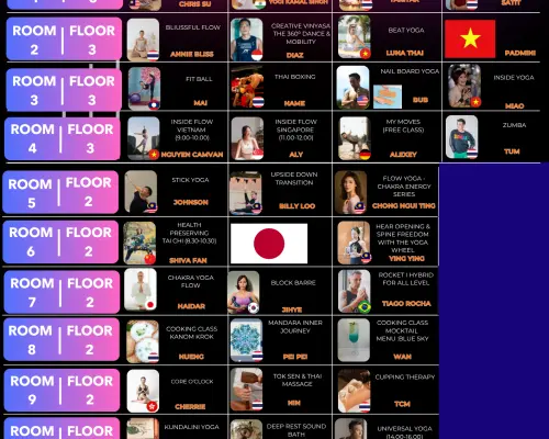 태국 요가 예술 & 댄스 2026 (TYAD) | 방콕