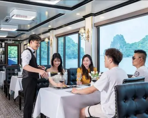 Discover Halong Bay with Sonata Cruise 1 Day Luxury Trip from Hanoi