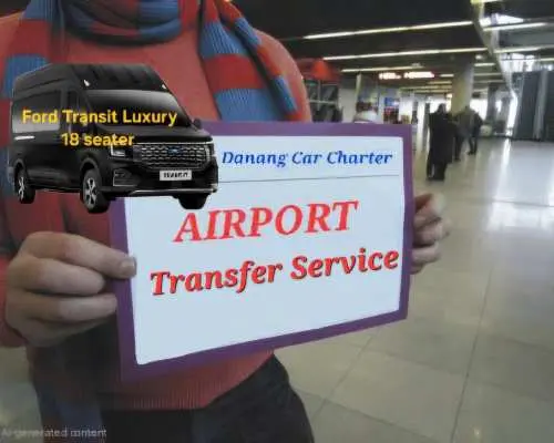 Da Nang Airport to HOIANA, VinWonders, South Hoi An-1 way trip | private charter | Vietnam