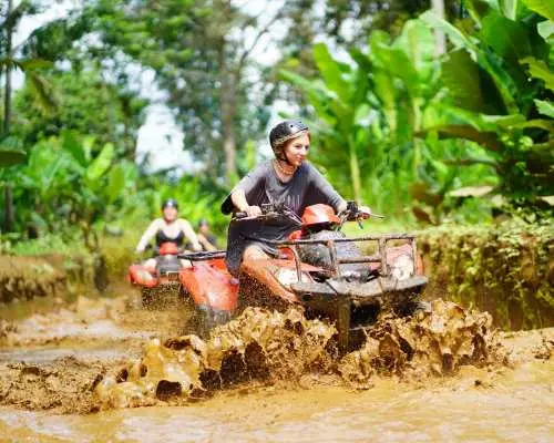 Bali ATV Gorilla Cave Adventure with Lunch at Cretya Sunset