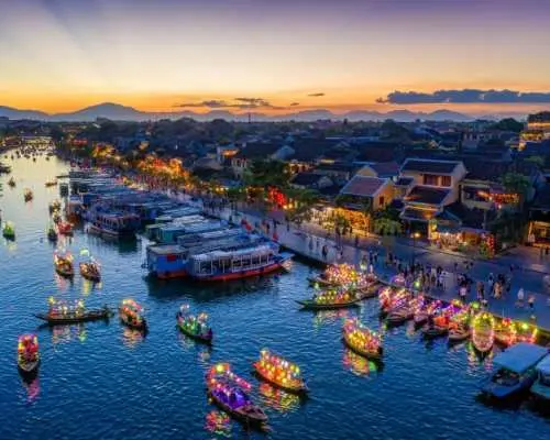 Hoi An: My Son Santuary Sunset Tour with Boat on Thu Bon River | Vietnam